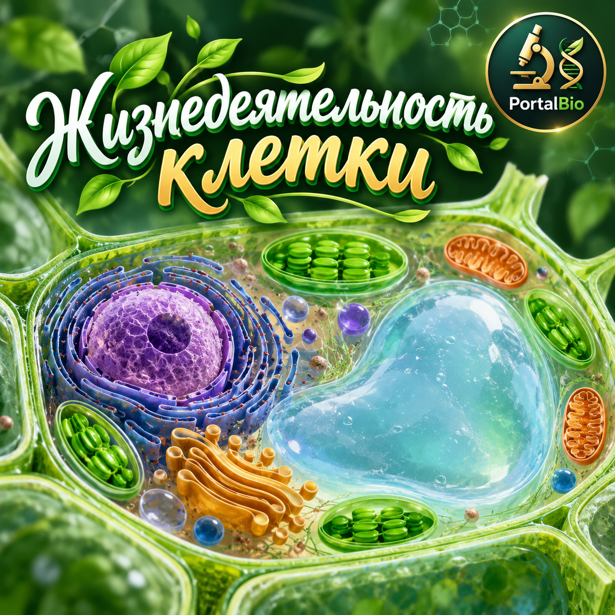 Жизнедеятельность клетки