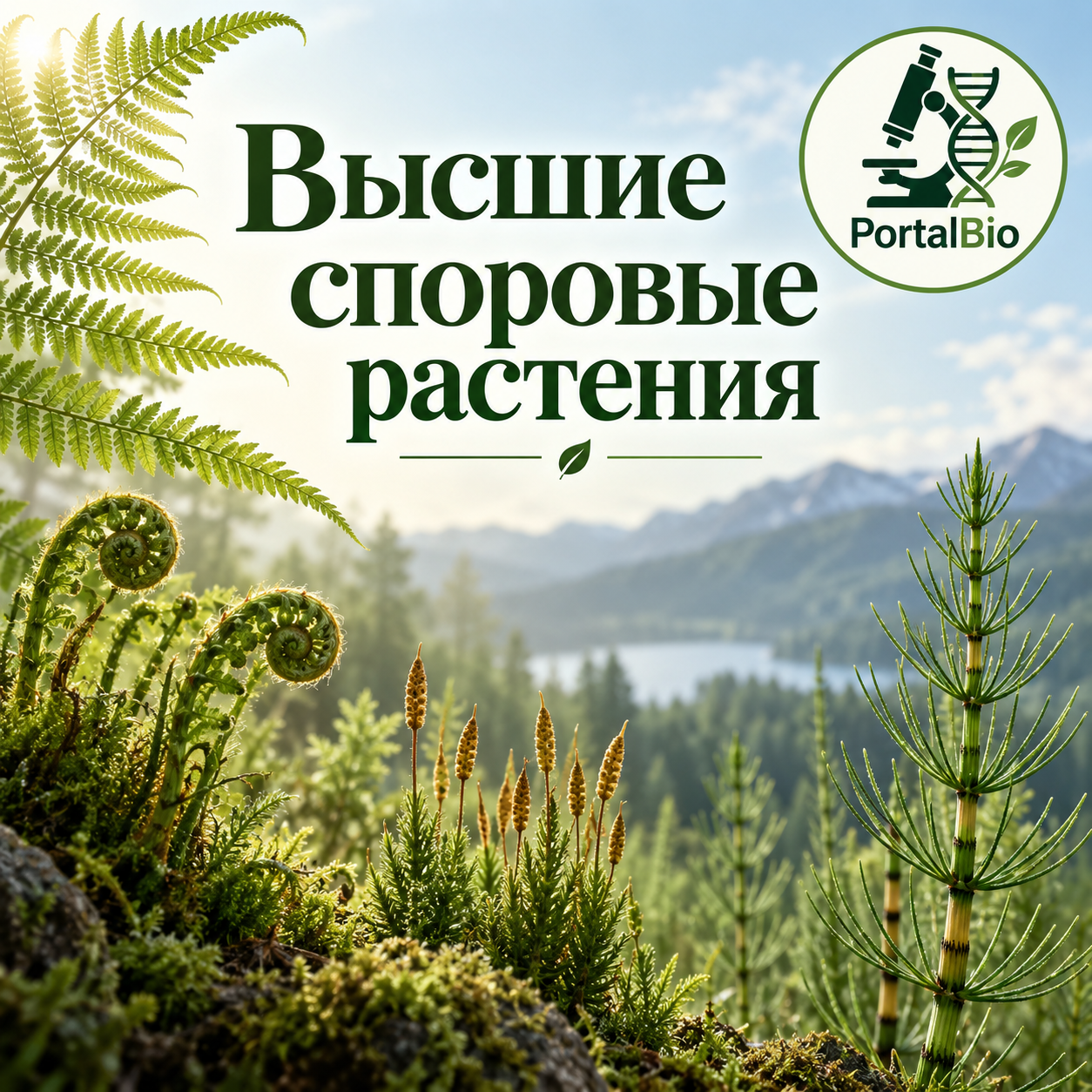 Высшие споровые растения